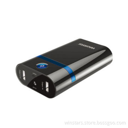 6,600mAh Traveling Backup Battery with Dual-charging Function